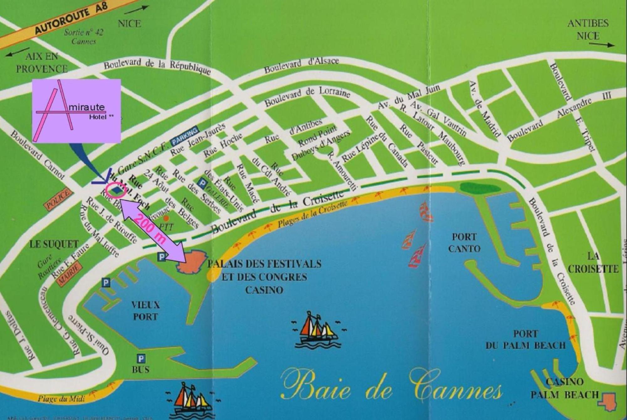 Hotel Amiraute Cannes Zewnętrze zdjęcie